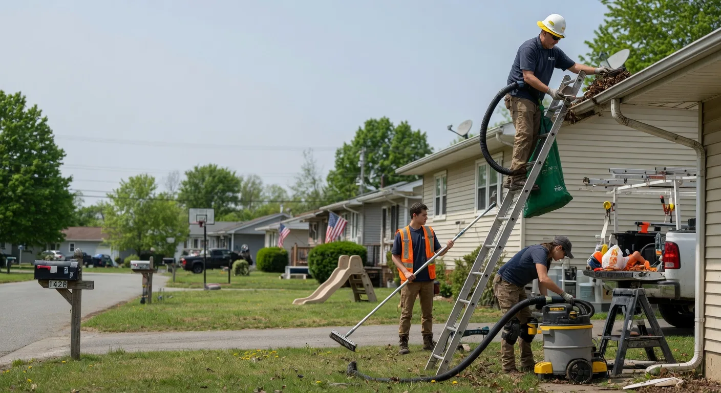 Gutter Installation in Campbell Hill, IL near me